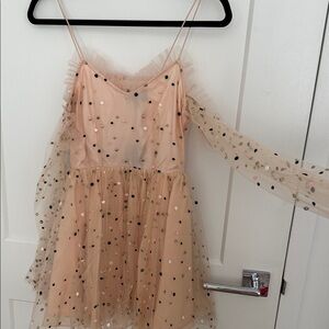 Lurelly min polka dot dress